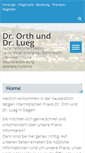 Mobile Screenshot of dres-orth-lueg.de